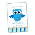 30 Personalized Valentines Cards Owl
