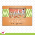 Printable Personalized Easter Greeting Photo Card