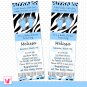 50 Personalized Blue Black Zebra Leopard Print Baby Shower Invitation Ticket - Polka Dots Boy Custom