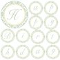 Hand Made Personalized Green Damask Happy Birthday Banner - Customizable For Any Occassion