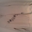 cute womens long sleeve shirt,top M by comfort corner