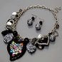 Wild Charm Necklace Set (Necklace, Earrings & Bracelet)