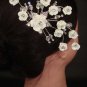 Bridal flower Crystal Hair tiara rhinestone comb RB400