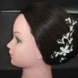 Bridal Crystal Rhinestone Flower Hair tiara Comb RB66