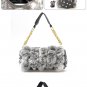 Wedding Party Rabbit Fur Shoulder bag Purse handbag LB8