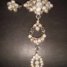 2 pcs Bridal Vintage Style Rhinestone Brooch pin Pi158