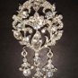 Bridal Vintage style Rhinestone Brooch pin Pi203
