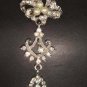 2 pcs Bridal Faux Pearl Rhinestone Brooch pin Pi153