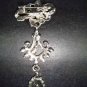 2 pcs Bridal Faux Pearl Rhinestone Brooch pin Pi153