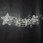 Bridal Rhinestone Flower Crystal Hair tiara Comb RB435