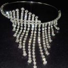 Bridal Wedding Rhinestone Bangle Bracelet Armlet BR83