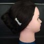 Bridal crystal Flower Rhinestone Hair tiara Comb RB291
