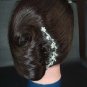 Bridal Rhinestone Flower Crystal Hair tiara Comb RB242
