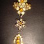2 pcs Bridal Vintage Style Rhinestone Brooch pin Pi157