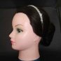 3 row Bridal Crystal Rhinestone Headband Tiara HR88