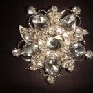 Bridal Crystal bling Rhinestone Brooch pin Pi179