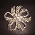Bridal Crystal Vintage Rhinestone Brooch pin PI230