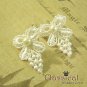 Bridal Crochet Faux Pearl White dangle Earring ER177