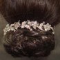 Bridal Vintage style Rhinestone Brooch tiara pin PI424