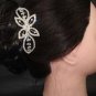 Bridal Rhinestone Flower Crystal Hair tiara Comb RB438