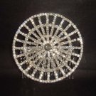 Bridal Rhinestone Hat Crystal Hair tiara Comb RB442