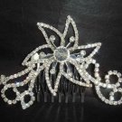 Bridal Rhinestone crystal bling Hair Tiara Comb RB426