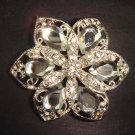 Bridal Vintage Style Rhinestone Brooch pin PI222