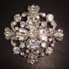 Bridal Vintage Style Rhinestone Brooch pin PI127