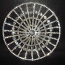 Bridal Rhinestone Hat Crystal Hair tiara Comb RB439