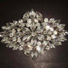 Bridal Dress Vintage style Rhinestone Brooch pin Pi316