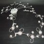 Bridal Vintage style Rhinestone Hair tiara Comb RB356