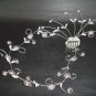 Bridal Vintage style Rhinestone Hair tiara Comb RB356