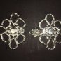 Dress Crystal Rhinestone clasp hook buckle button BU07