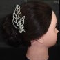 Bridal Rhinestone Leave Wedding Hair Tiara Comb RB421