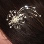 BRIDAL VEIL PROM RHINESTONE HAIR TIARA COMB BH133