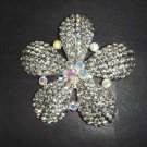 Bridal Flower Vintage style Rhinestone Brooch pin Pi284