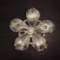 Bridal Flower Vintage style Rhinestone Brooch pin Pi284
