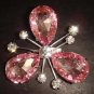 Bridal Bling Vintage style Rhinestone Brooch pin PI300