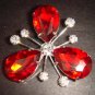 Bridal Bling Vintage style Rhinestone Brooch pin PI300