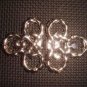 Dress Crystal Rhinestone clasp hook buckle button BU09