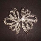 Bridal dress cake topper Rhinestone Brooch pin Pi418