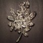 Bridal Faux Pearl Crystal Rhinestone Brooch pin PI414