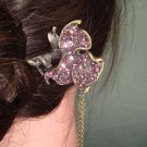 French Twist Rhinestone Vintage style Hair stick RP09