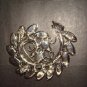 Bridal spiral Vintage style Rhinestone Brooch pin PI301