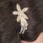 BRIDAL FLOWER WEDDING RHINESTONE HAIR TIARA COMB RB79
