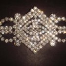 Bridal dress Vintage style Rhinestone Brooch pin PI256