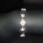 Bridal Rhinestone Bracelet necklace earring Set NR150