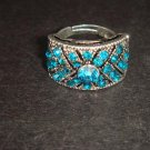 Vintage style crystal Rhinestone Cocktail Ring R32