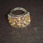 Vintage style crystal Rhinestone Cocktail Ring R32