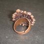 Pink Bridal Vintage style Rhinestone Cocktail Ring R15